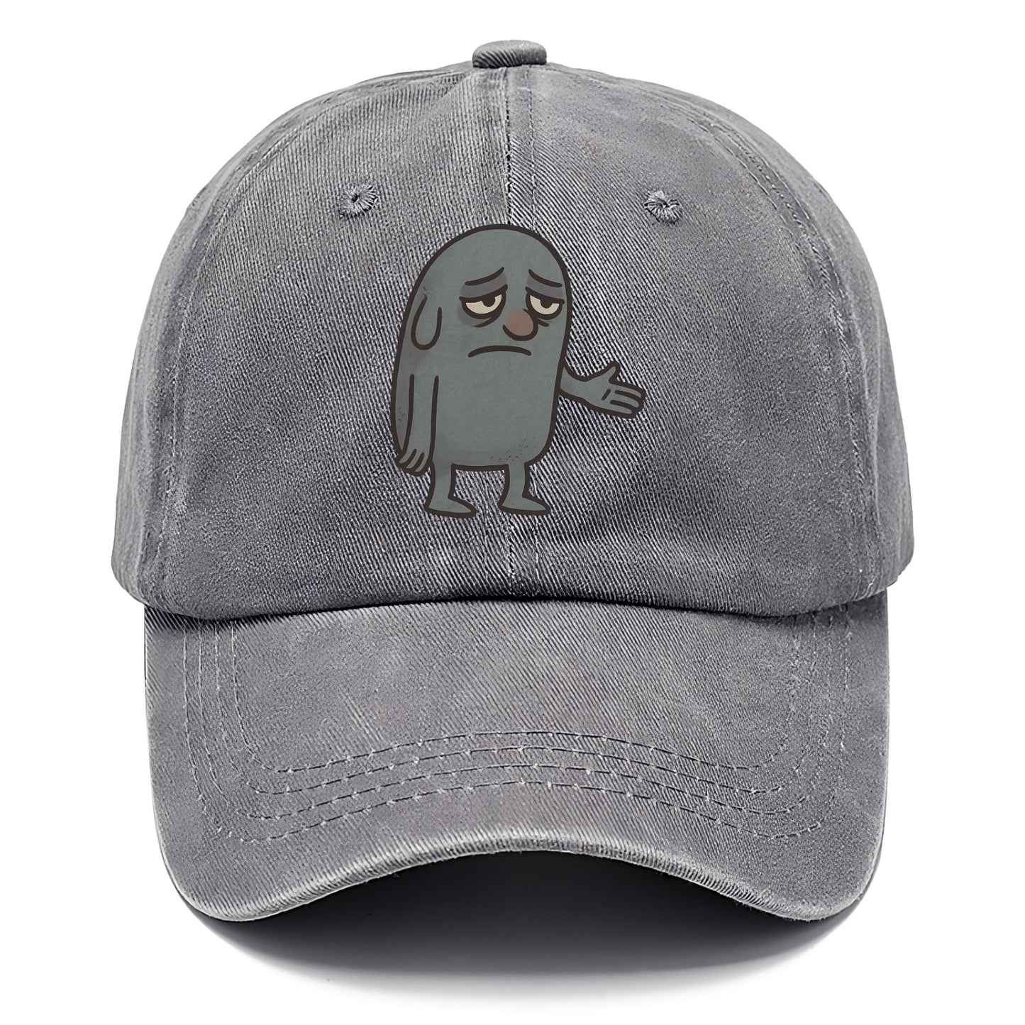 FOLLOWERS ARE GHOSTS | Transparent crowd following nobody - Classic Cap - Urban Haze(Grey)