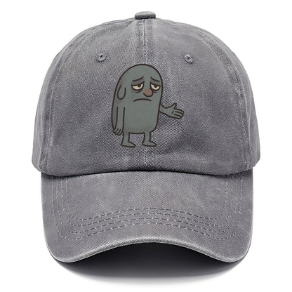 FOLLOWERS ARE GHOSTS | Transparent crowd following nobody - Classic Cap - Urban Haze(Grey)