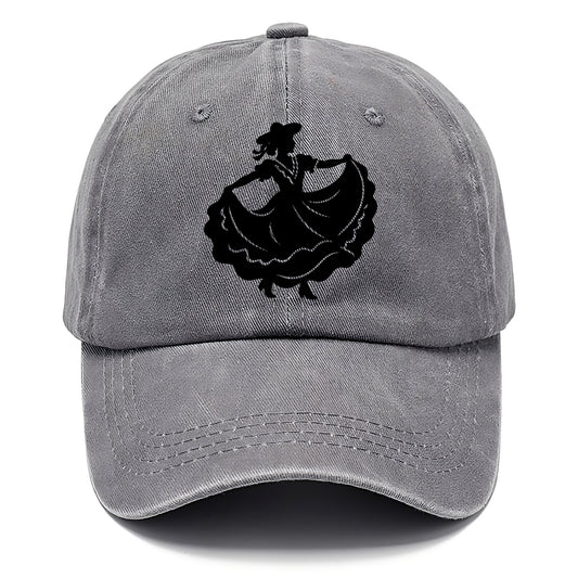 Mexican folk dancer twirling skirt - Classic Cap - Urban Haze(Grey)