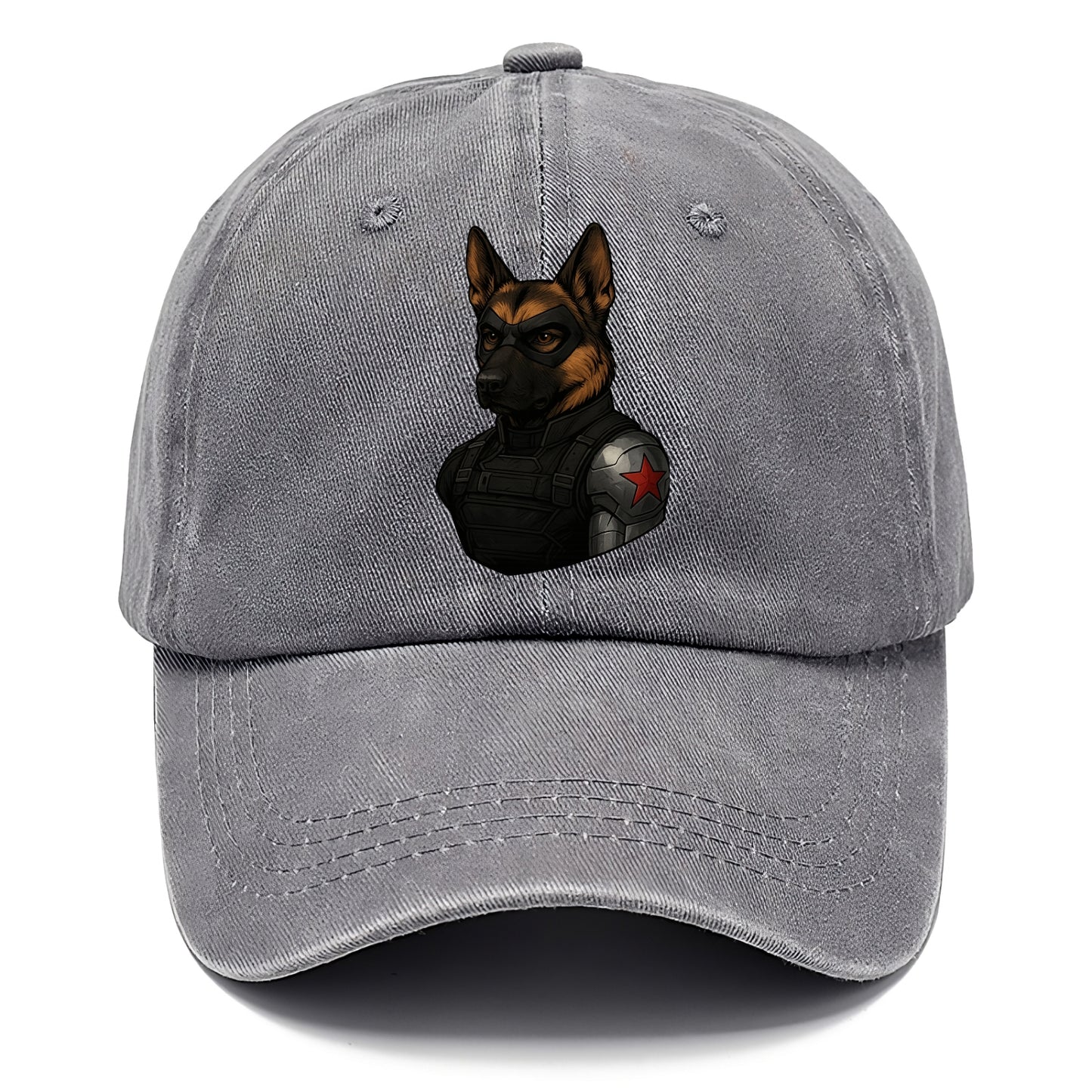 German Shepherd Winter Soldier  - Classic Cap - Urban Haze(Grey)