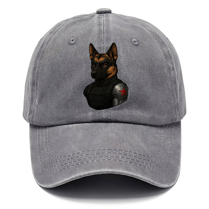 German Shepherd Winter Soldier  - Classic Cap - Urban Haze(Grey)