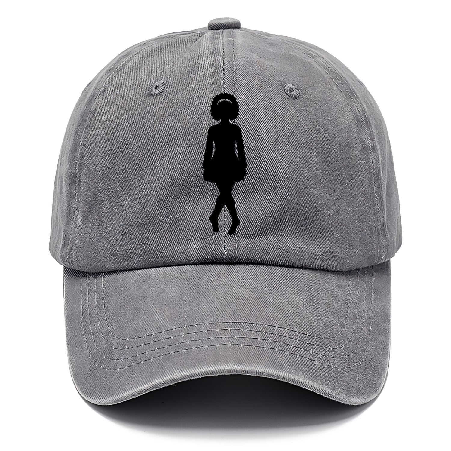 Irish step dancer traditional pose - Classic Cap - Urban Haze(Grey)