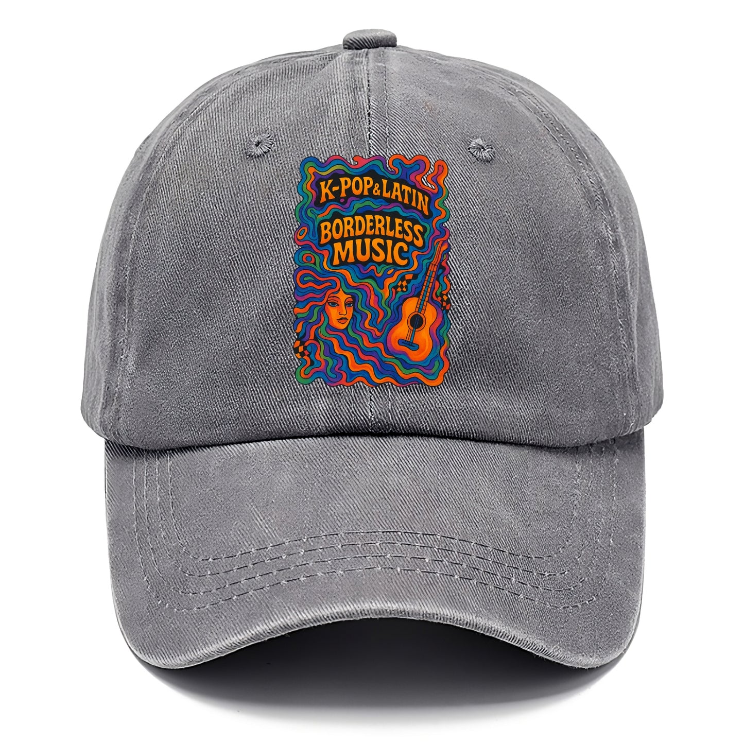 K-Pop and Latin fusion explosion - "Borderless Music" - cross-cultural sounds - Classic Cap - Urban Haze(Grey)