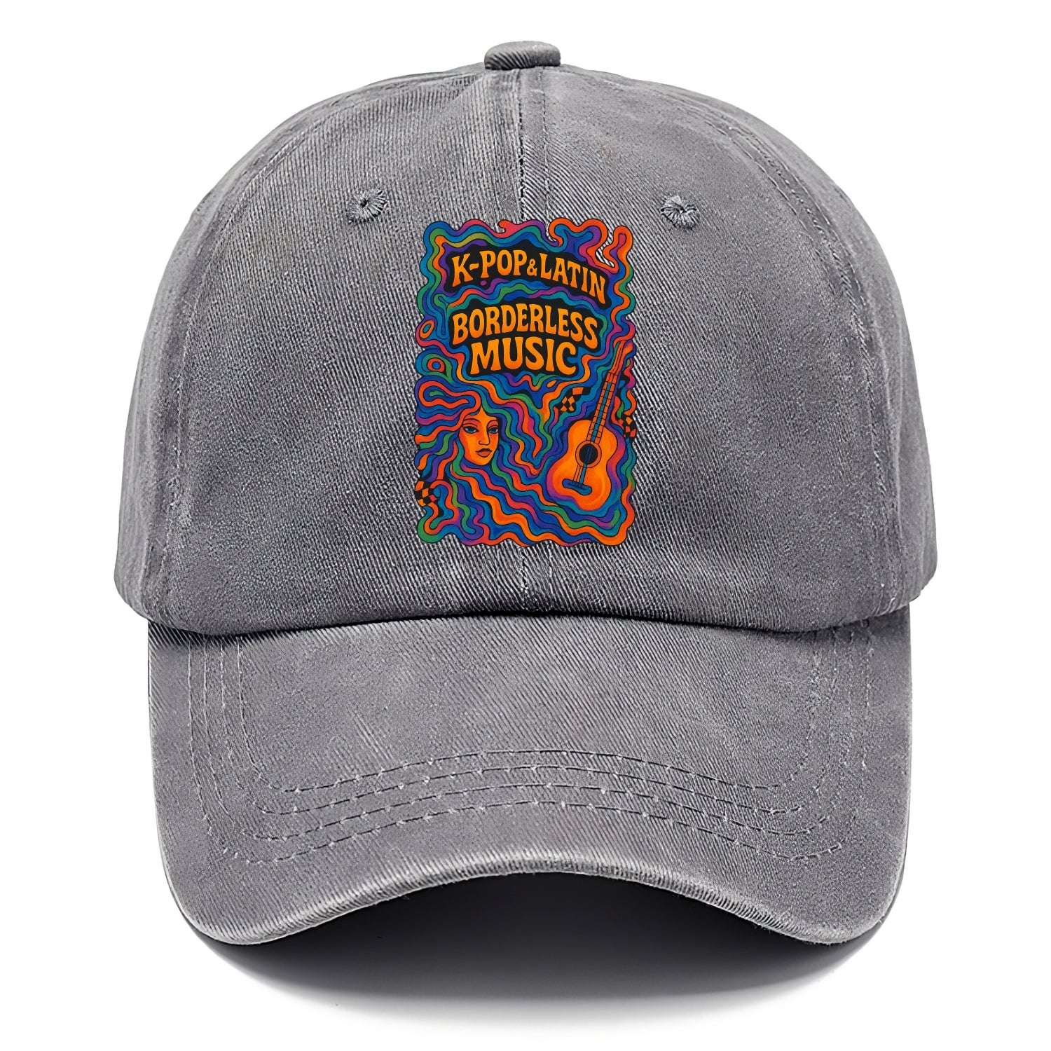 K-Pop and Latin fusion explosion - "Borderless Music" - cross-cultural sounds - Classic Cap - Urban Haze(Grey)
