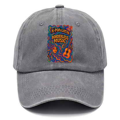 K-Pop and Latin fusion explosion - "Borderless Music" - cross-cultural sounds - Classic Cap - Urban Haze(Grey)
