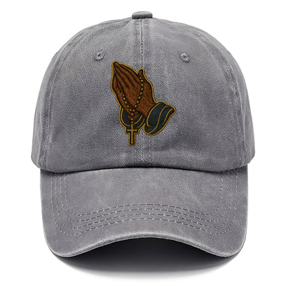 Praying Hands  - Classic Cap - Urban Haze(Grey)