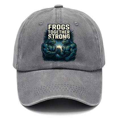 Frogs Together Strong 4 - Classic Cap - Urban Haze(Grey)