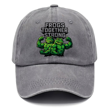 Frogs Together Strong - Classic Cap - Urban Haze(Grey)