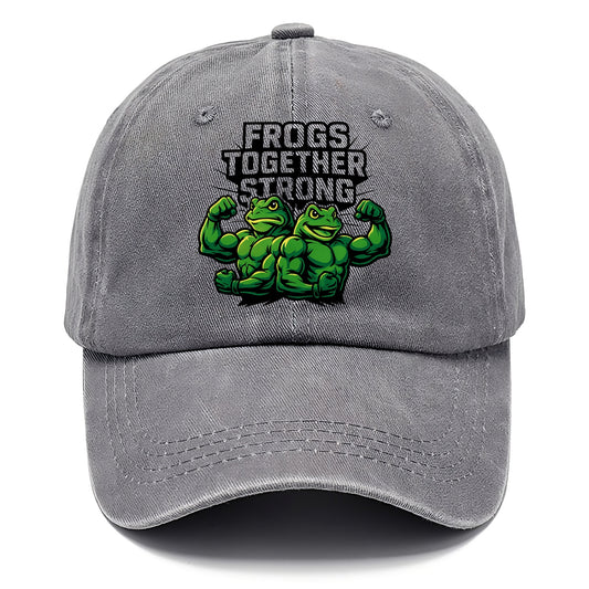 Frogs Together Strong - Classic Cap - Urban Haze(Grey)