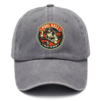 Cue Queen Emblem - Classic Cap - Urban Haze(Grey)