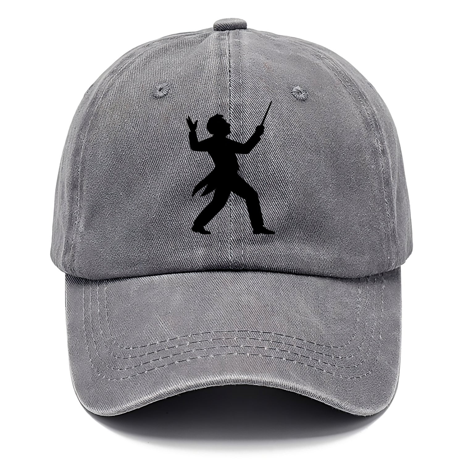 Conductor leading orchestra passionately - Classic Cap - Urban Haze(Grey)