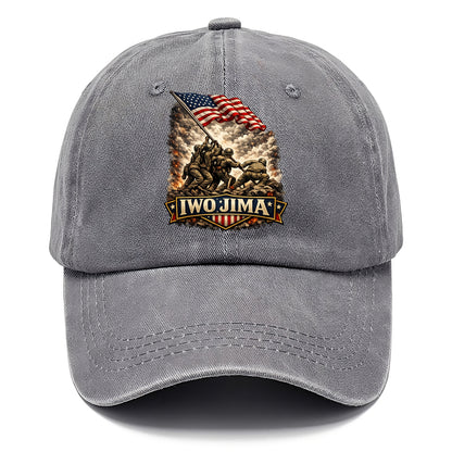 Iwo Jima Flag Raising - Classic Cap - Urban Haze(Grey)