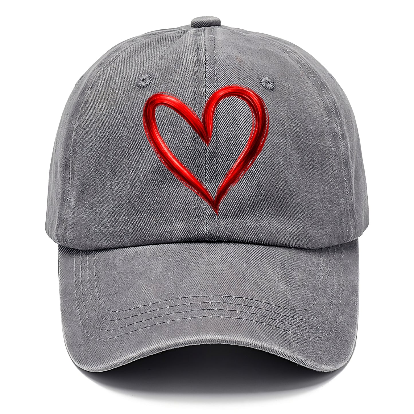 Love Heart - Classic Cap - Urban Haze(Grey)