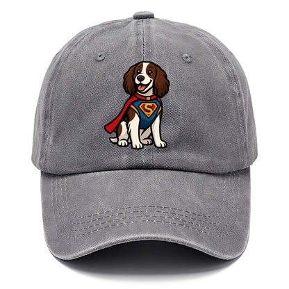 Springer Spaniel Friendly Hero  - Classic Cap - Urban Haze(Grey)