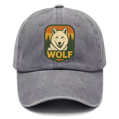 Arctic White Wolf  - Classic Cap - Urban Haze(Grey)