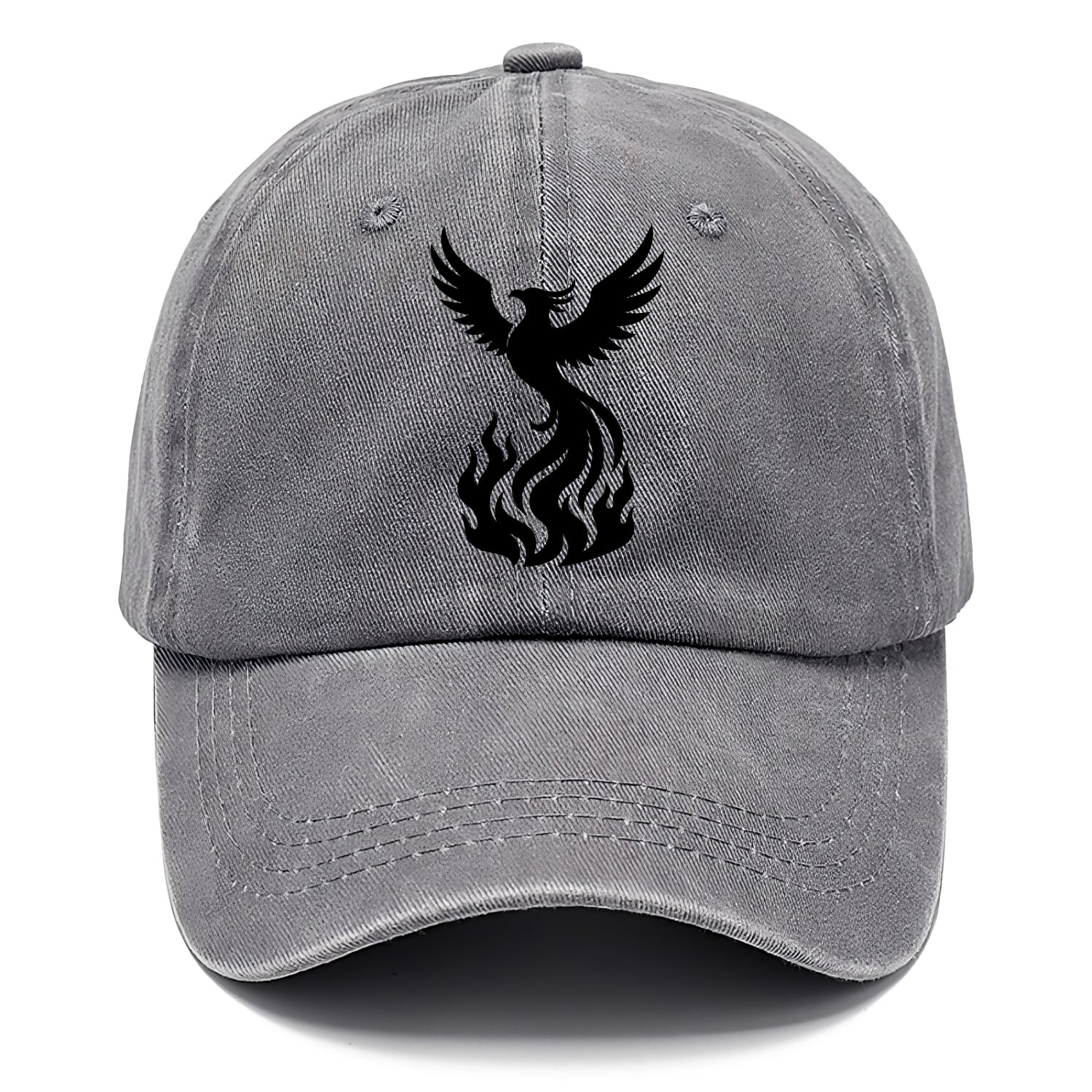 Phoenix rising from flames - Classic Cap - Urban Haze(Grey)