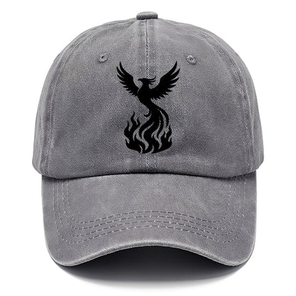 Phoenix rising from flames - Classic Cap - Urban Haze(Grey)
