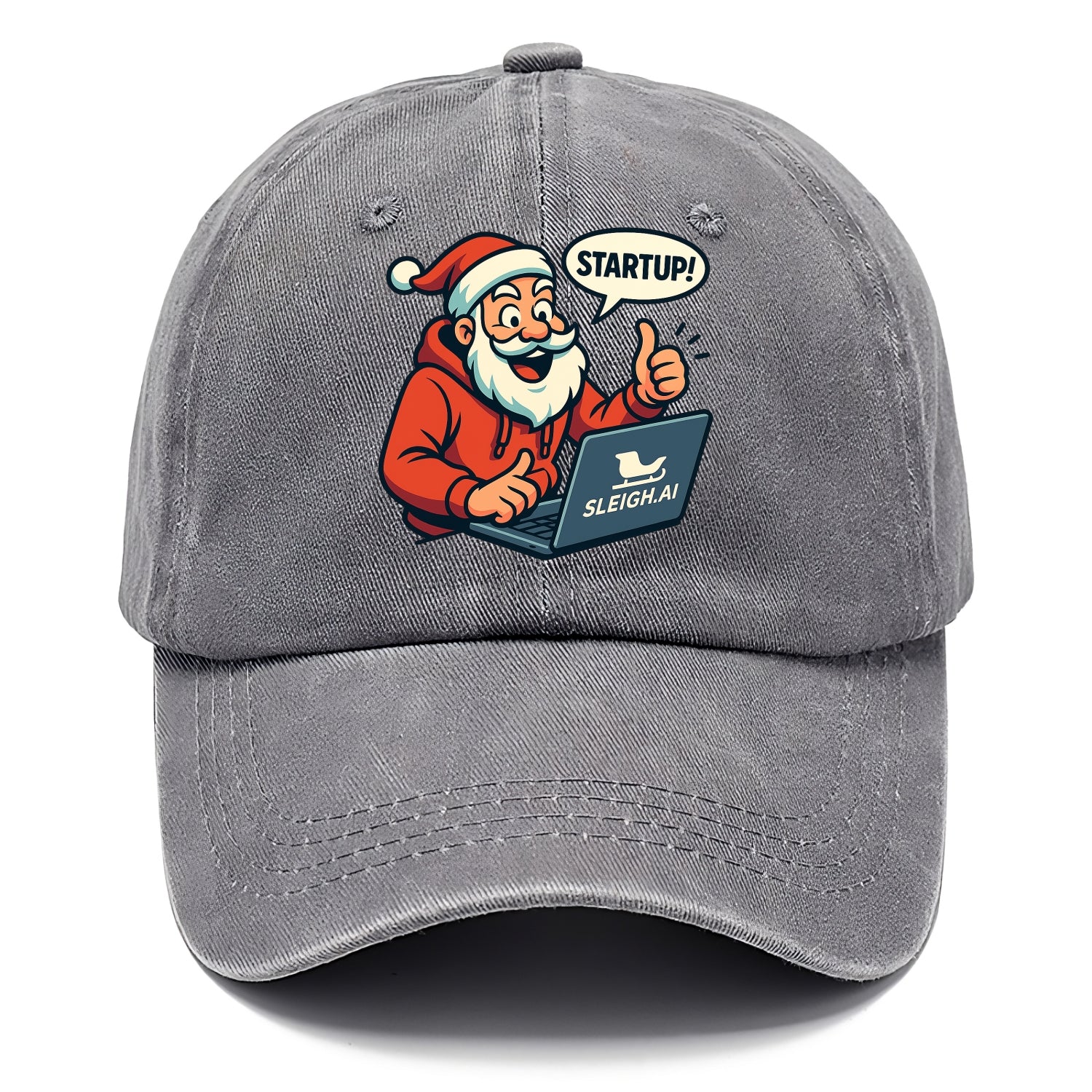 Santa Tech Startup CEO - Classic Cap - Urban Haze(Grey)
