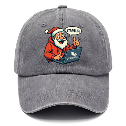 Santa Tech Startup CEO - Classic Cap - Urban Haze(Grey)