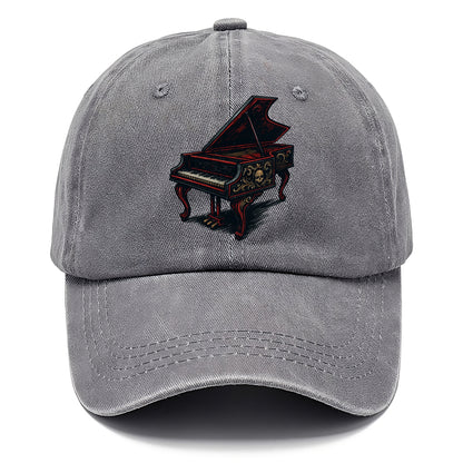 Harpsichord with baroque decorative styling - Classic Cap - Urban Haze(Grey)