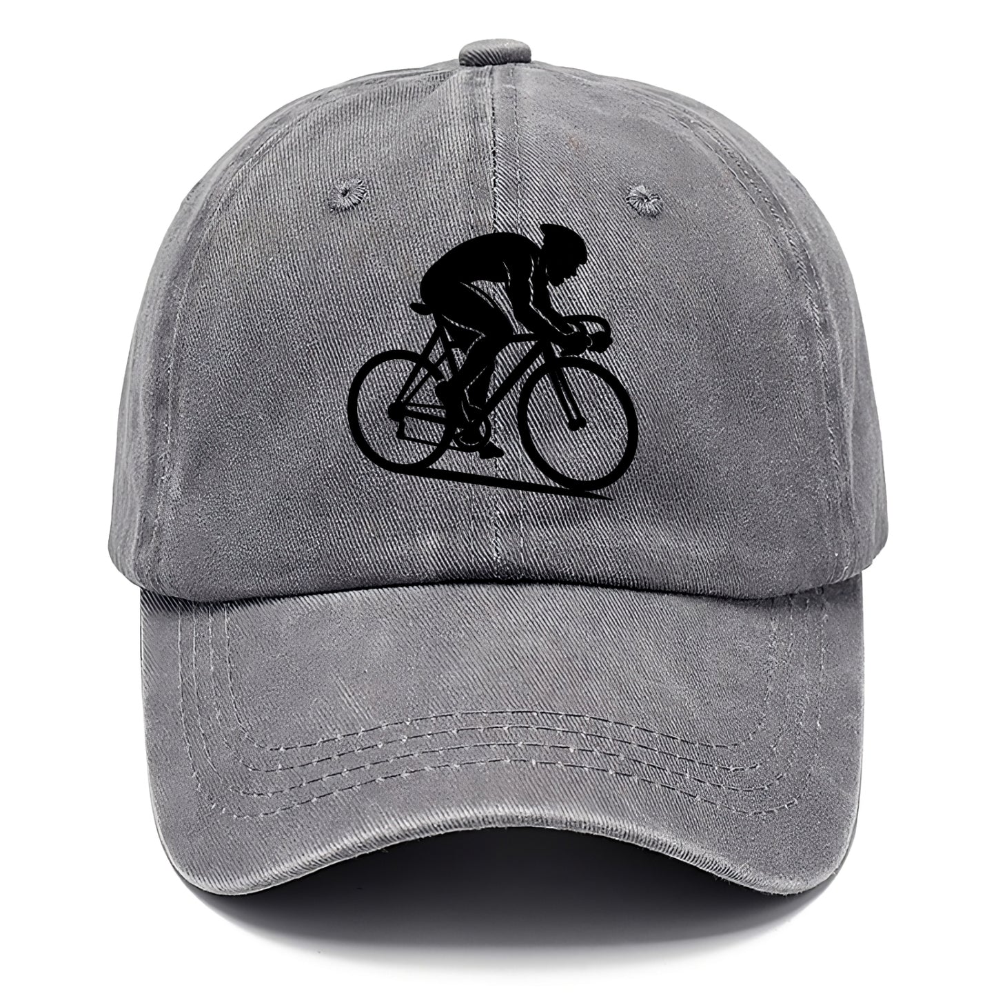 Sprint cyclist racing stance - Classic Cap - Urban Haze(Grey)