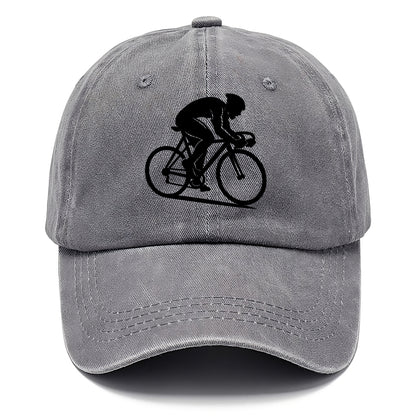 Sprint cyclist racing stance - Classic Cap - Urban Haze(Grey)