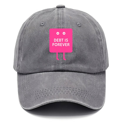DEBT IS FOREVER | Immortal credit card - Classic Cap - Urban Haze(Grey)