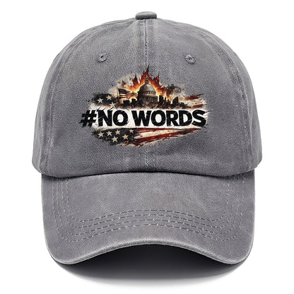 No Words! - Classic Cap - Urban Haze(Grey)