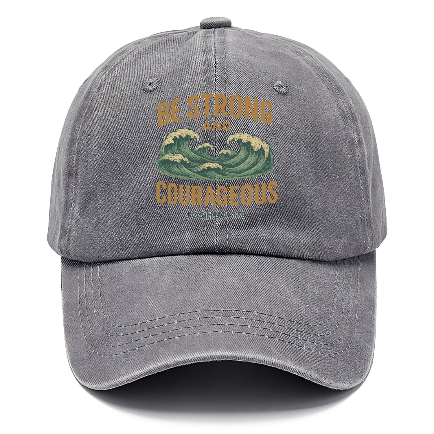 Joshua 1:9 Ocean - Classic Cap - Urban Haze(Grey)