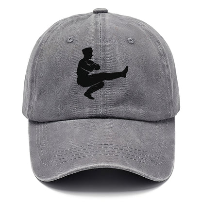 Russian Cossack dancer squat kick - Classic Cap - Urban Haze(Grey)