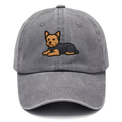 Yorkshire Terrier - Blue and tan relaxed Classic Cap - Urban Haze(Grey)