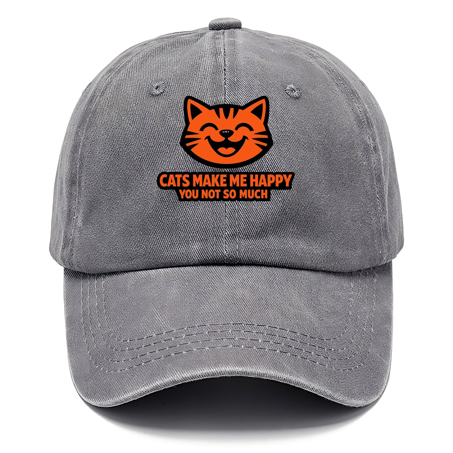 Feline Joy and Sassy Truths - Classic Cap - Urban Haze(Grey)