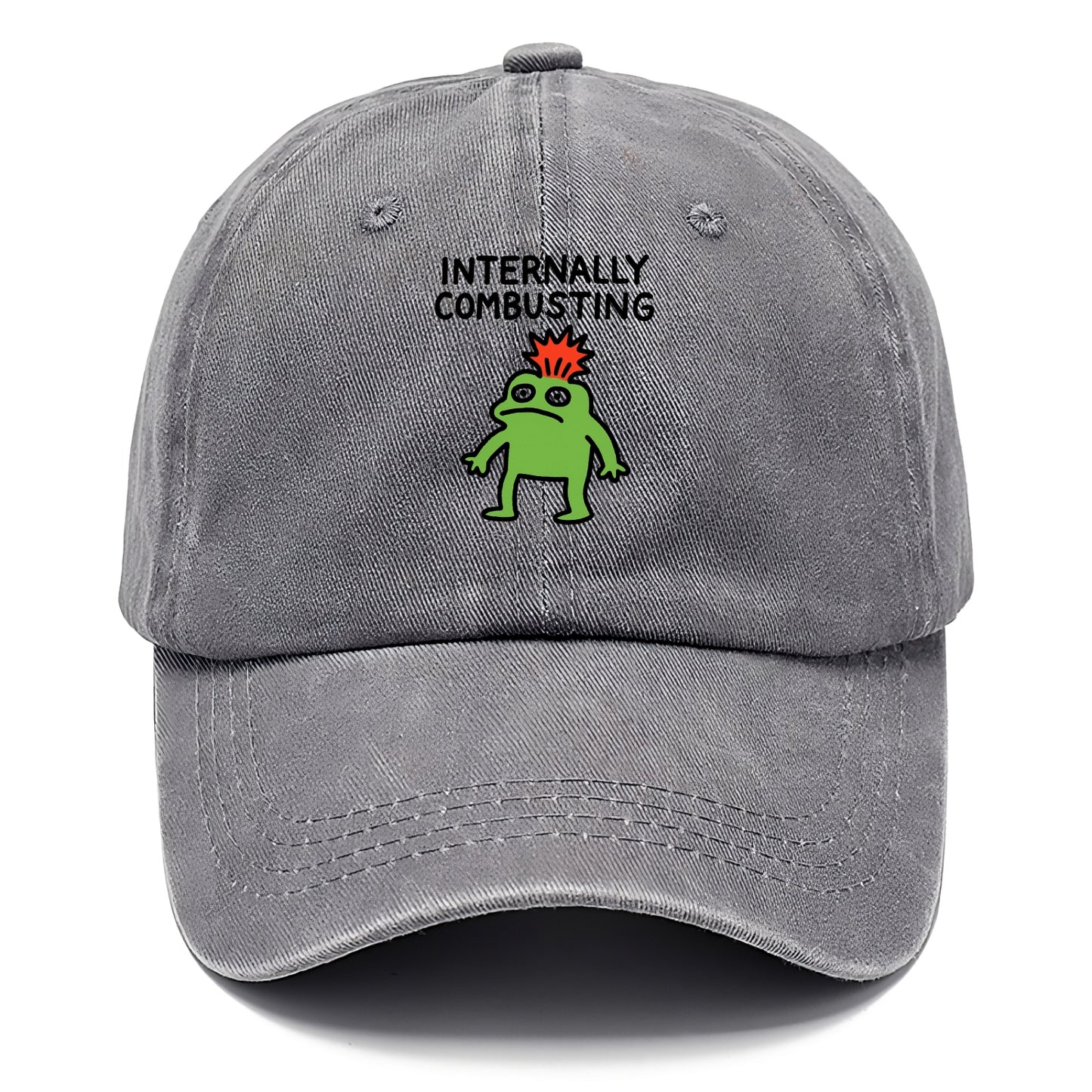 INTERNALLY COMBUSTING | Calm exterior exploding inside - Classic Cap - Urban Haze(Grey)