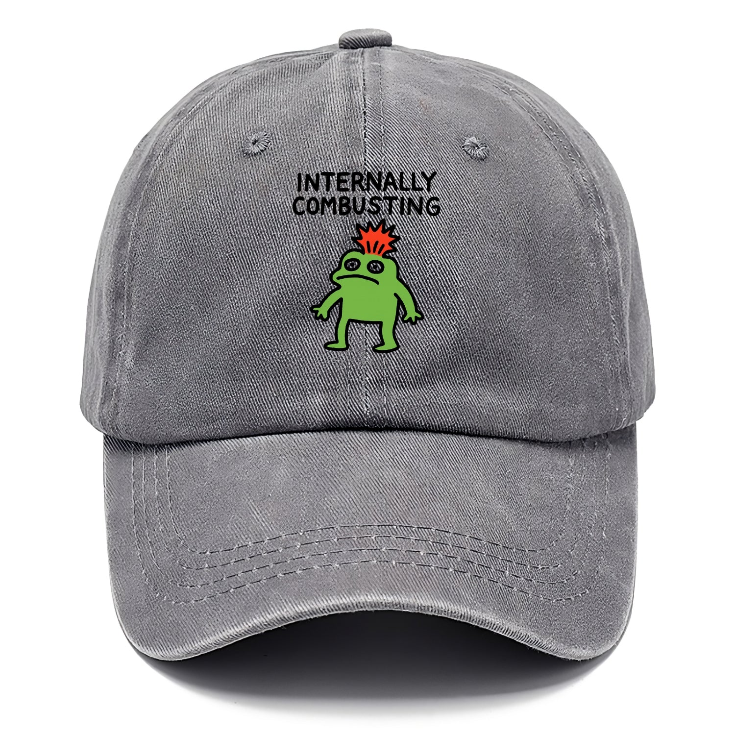 INTERNALLY COMBUSTING | Calm exterior exploding inside - Classic Cap - Urban Haze(Grey)