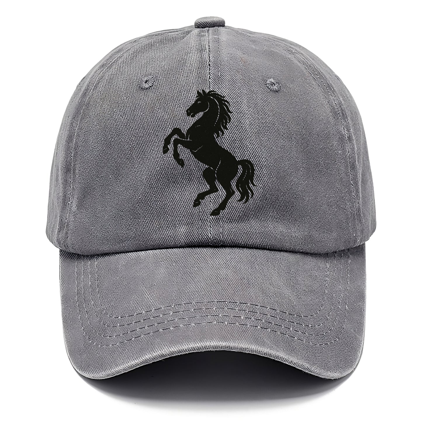 Stallion rearing on hind legs - Classic Cap - Urban Haze(Grey)