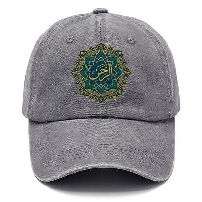 Ar-Rahman Geometric - Classic Cap - Urban Haze(Grey)