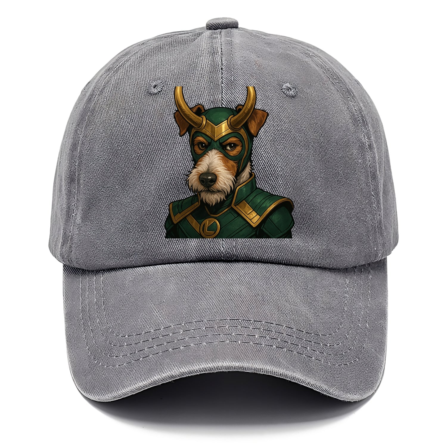 Fox Terrier Loki  - Classic Cap - Urban Haze(Grey)
