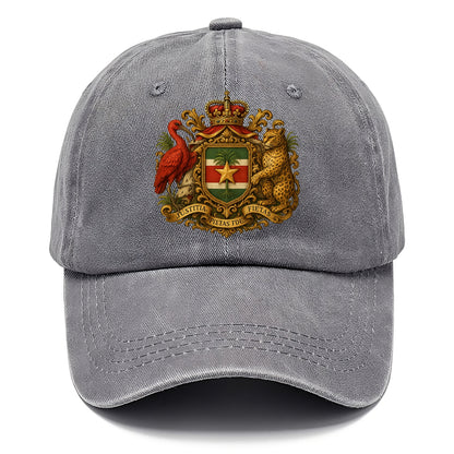 Suriname Star Emblem  - Classic Cap - Urban Haze(Grey)