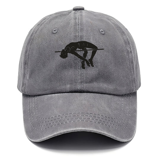 High jumper arching over bar - Classic Cap - Urban Haze(Grey)