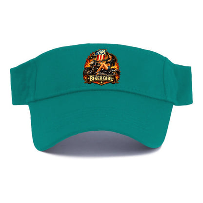 Vintage Biker Pin Up - Visor