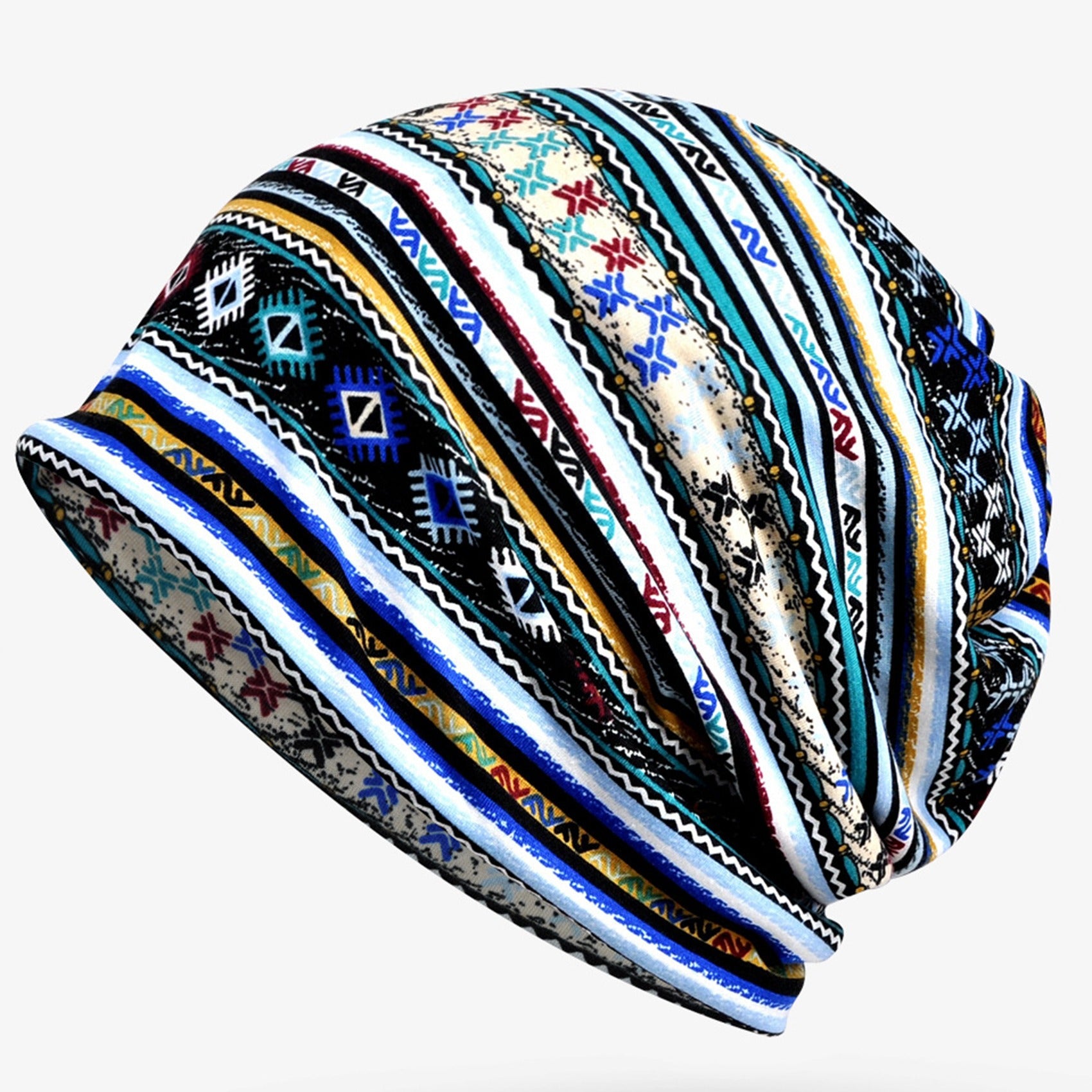 Versatile Cotton Scarf Cap: All-Season Headwear