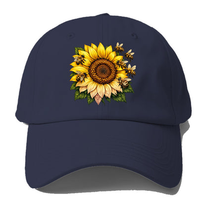 Vintage Sunflower - Baseball Cap