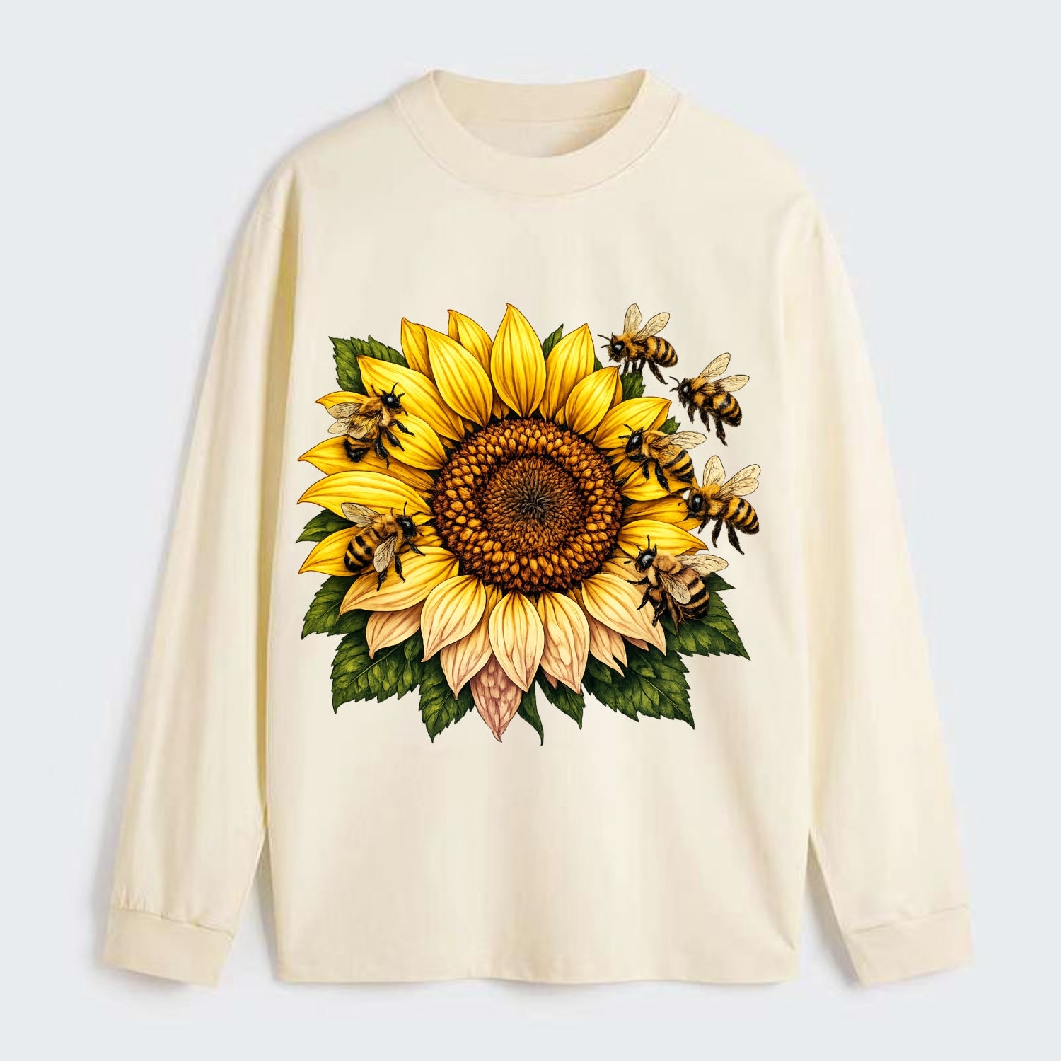 Vintage Sunflower - Classic Long Sleeve Shirt