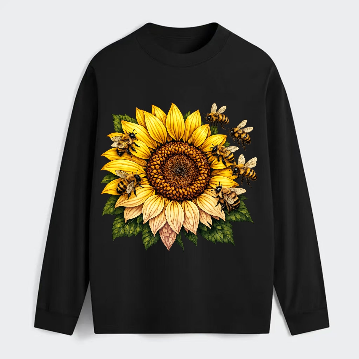 Vintage Sunflower - Classic Long Sleeve Shirt