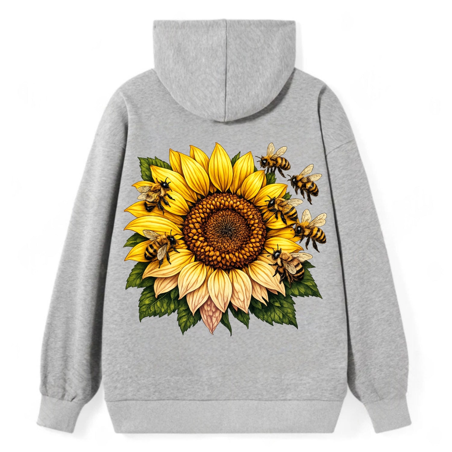 Vintage Sunflower - Classic Pullover Hoodie