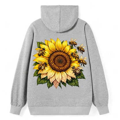 Vintage Sunflower - Classic Pullover Hoodie