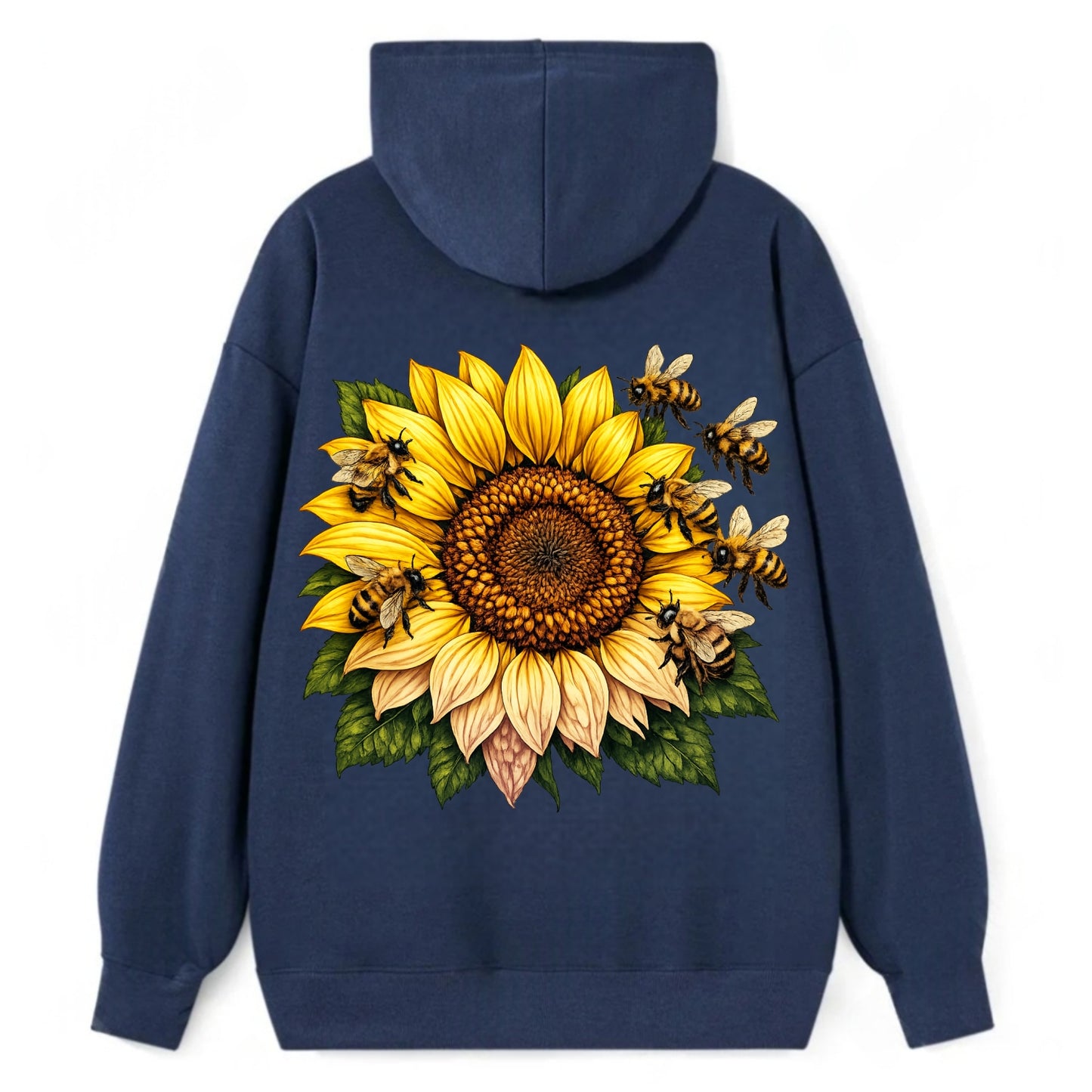 Vintage Sunflower - Classic Pullover Hoodie