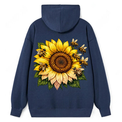 Vintage Sunflower - Classic Pullover Hoodie