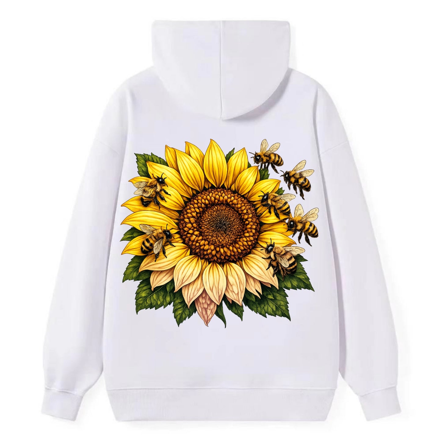 Vintage Sunflower - Classic Pullover Hoodie
