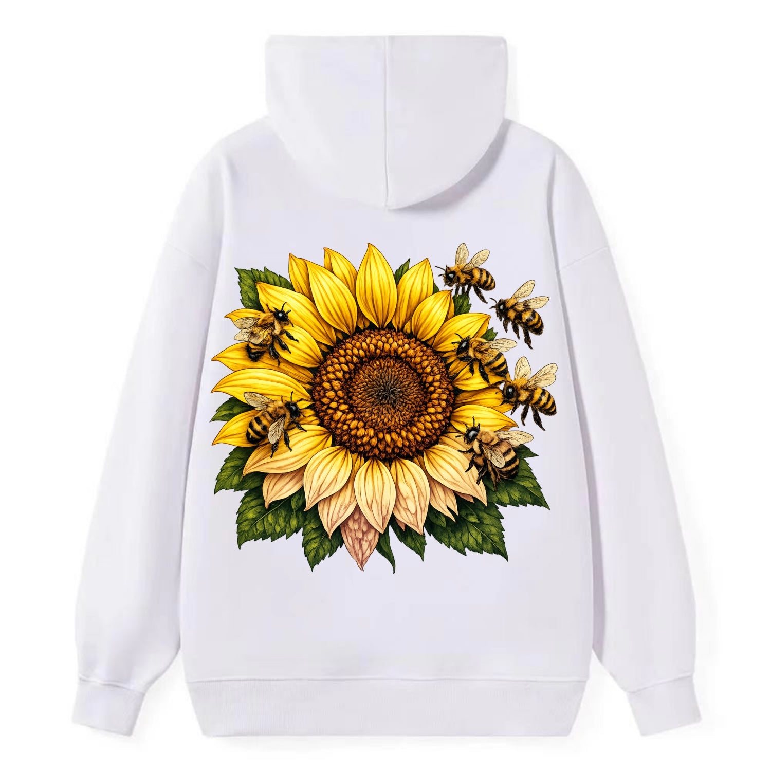 Vintage Sunflower - Classic Pullover Hoodie